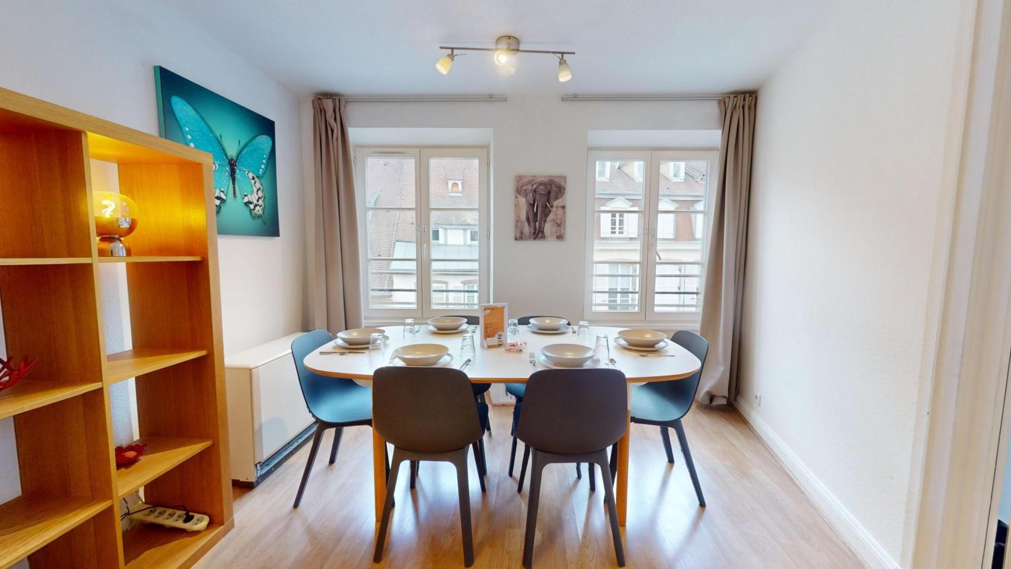 70 M² Strasbourg Appart City Center Bagian luar foto
