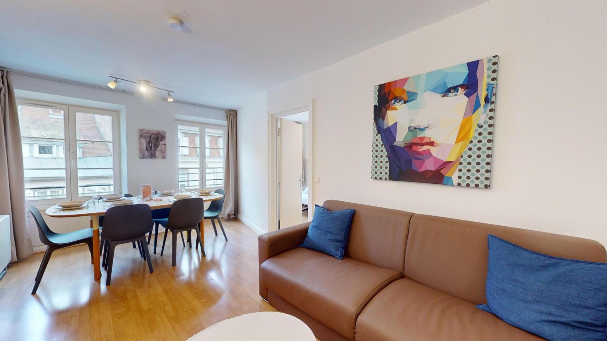 70 M² Strasbourg Appart City Center Bagian luar foto