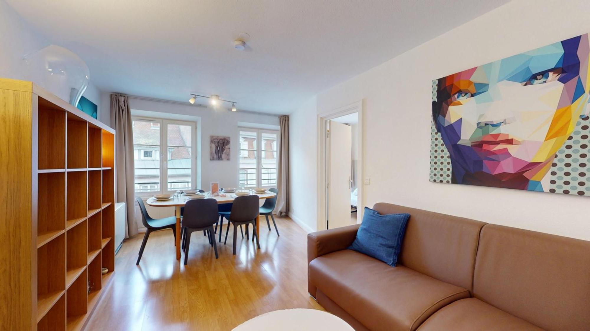 70 M² Strasbourg Appart City Center Bagian luar foto