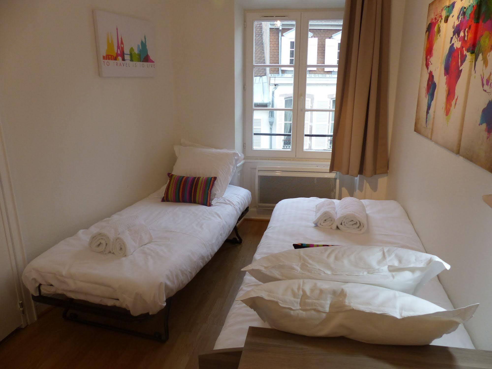 70 M² Strasbourg Appart City Center Bagian luar foto